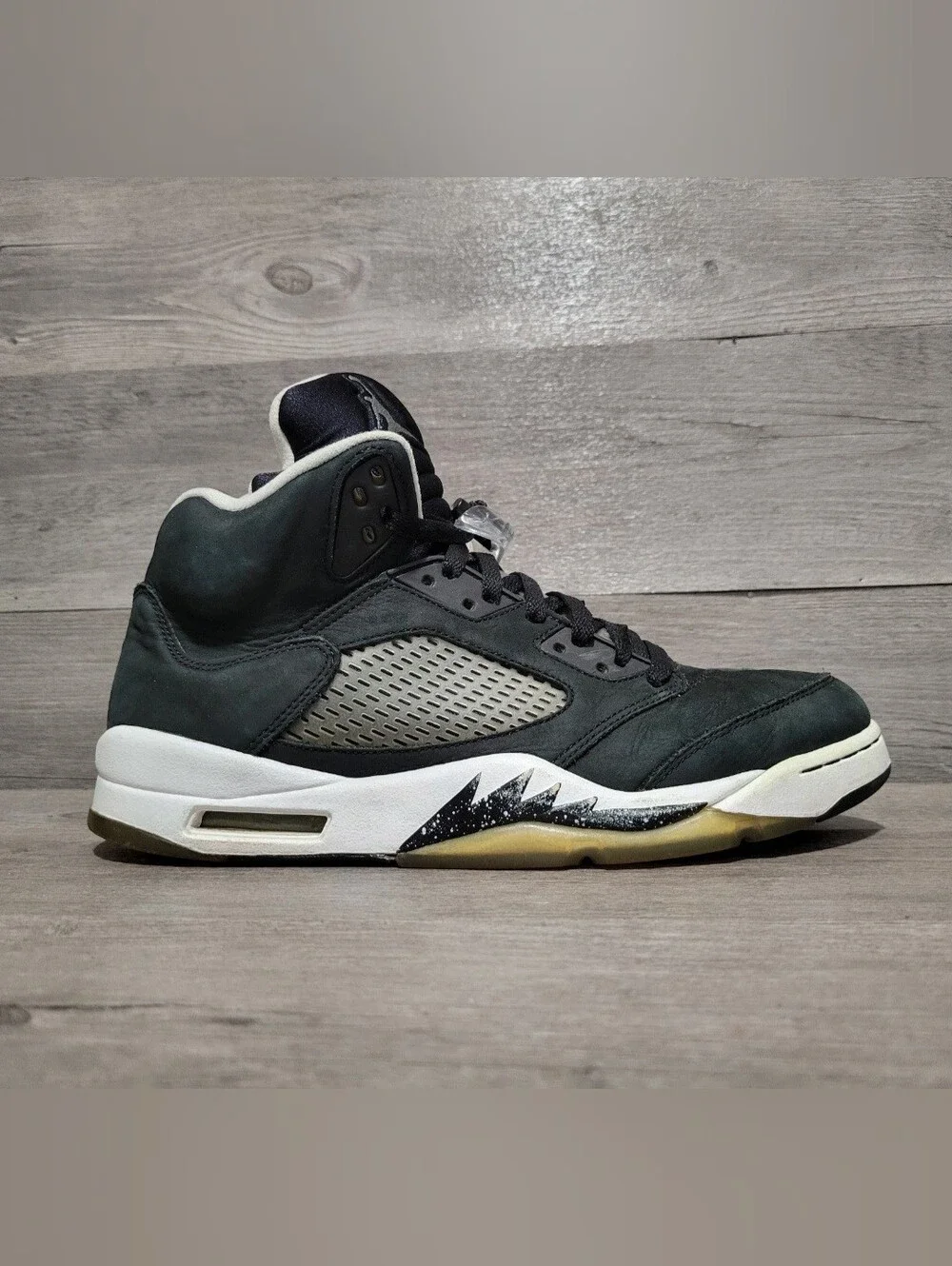 2013 Air Jordan 5 Retro Mens Size 12 Oreo 136027-035 Black